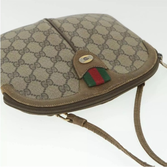 Authenticated Gucci Vintage Ophidia Web Sherry Crossbody Shoulder Bag Purse - Picture 7 of 15